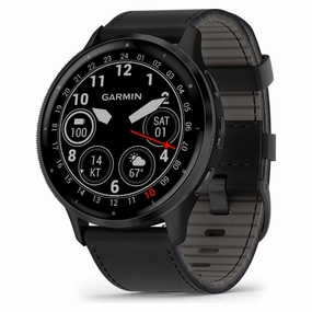 Garmin Venu 3 (45mm) Slate Stainless Steel Bezel / Black Leather Strap nintendo switch oled, nintendo switch deals, joy-con accessories