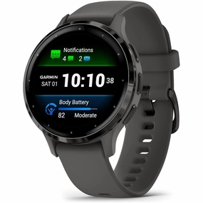 Garmin Venu 3S, AMOLED GPS smaller sized Smartwatch, All-day Advanced Health and Fitness Features, Voice Functionality, Music Storage, Wellness Smartwatch with up to 10 days battery life, Pebble Grey nintendo switch oled, nintendo switch deals, joy-con acc