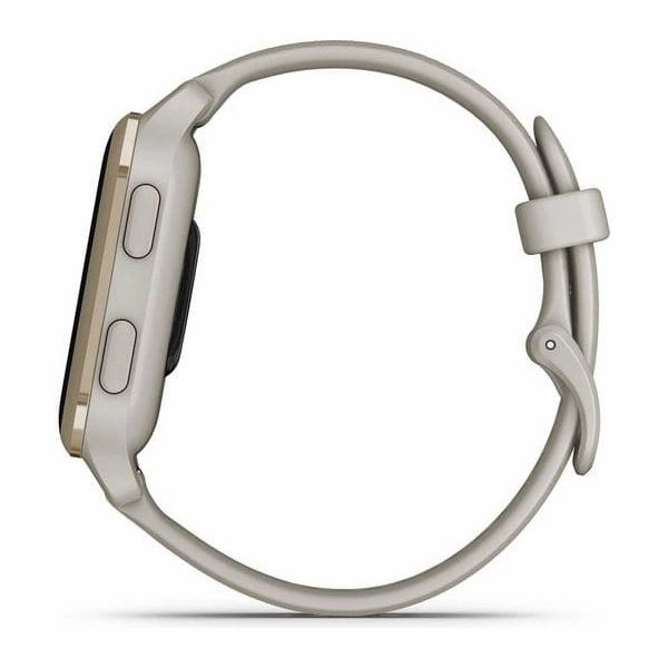 Garmin Venu Sq 2 Music - French Grey & Cream Gold