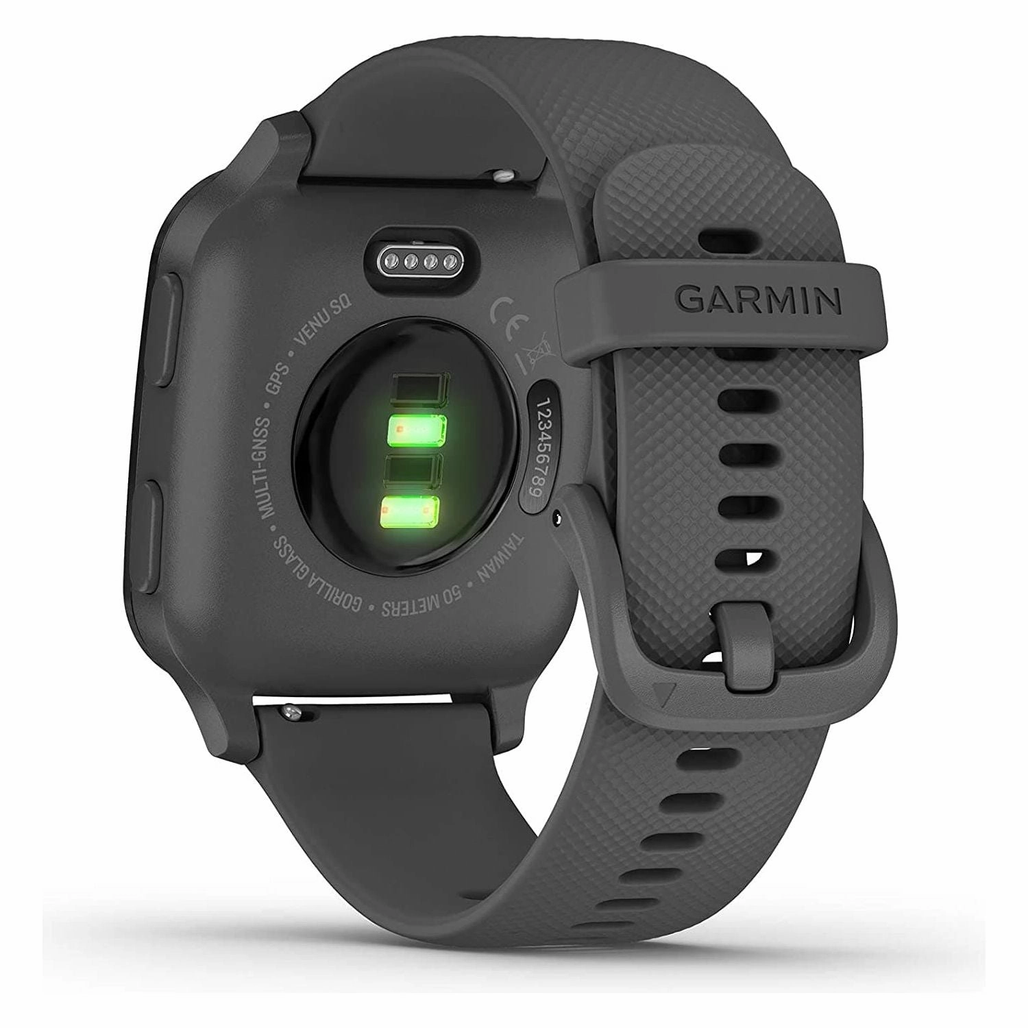 Garmin Venu Sq GPS Smartwatch with All-day Health Monitoring and Fitness Features, Built-in Sports Apps and More, Shadow Grey with Slate Bezel