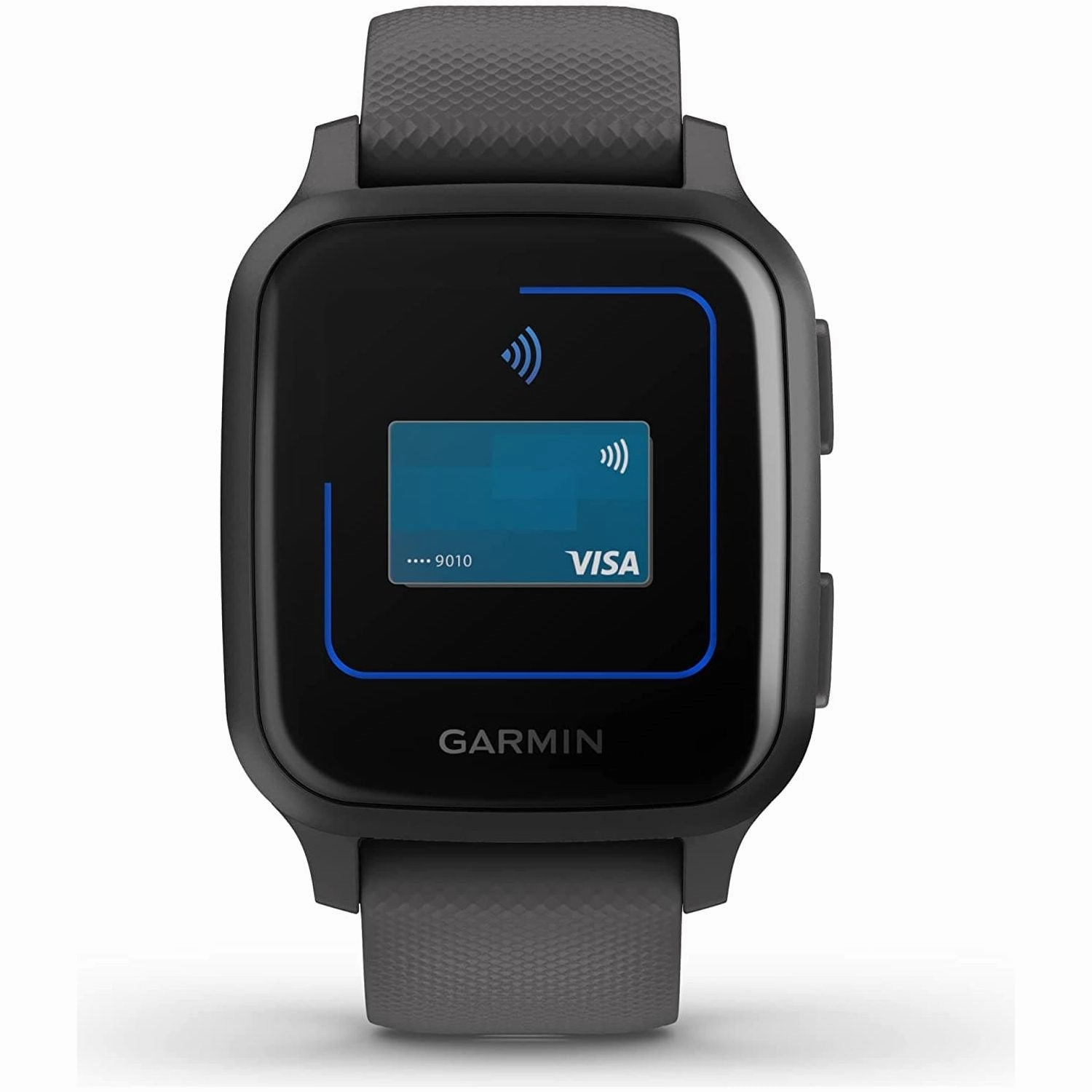 Garmin Venu Sq GPS Smartwatch with All-day Health Monitoring and Fitness Features, Built-in Sports Apps and More, Shadow Grey with Slate Bezel