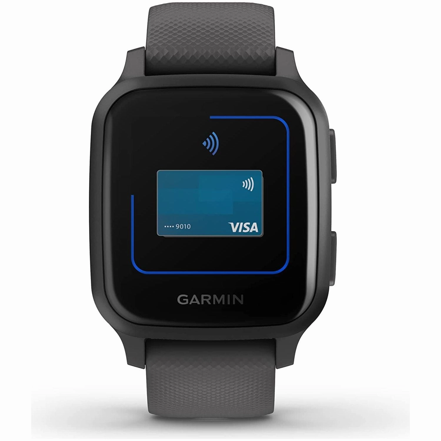 Garmin Venu Sq GPS Smartwatch with All-day Health Monitoring and Fitness Features, Built-in Sports Apps and More, Shadow Grey with Slate Bezel