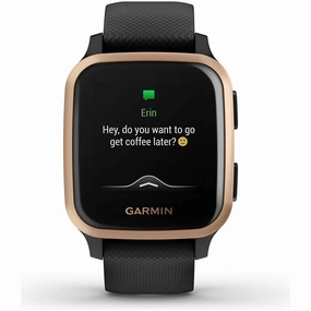 Garmin Venu Sq Music Amazon Exclusive GPS Smartwatch with All-day Health Monitoring and Fitness Features, Built-in Sports Apps and More, Black with Rose Gold Bezel nintendo switch oled, nintendo switch deals, joy-con accessories