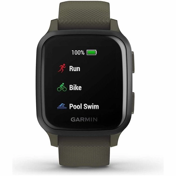 Garmin Venu Sq Music- Smartwatch Green