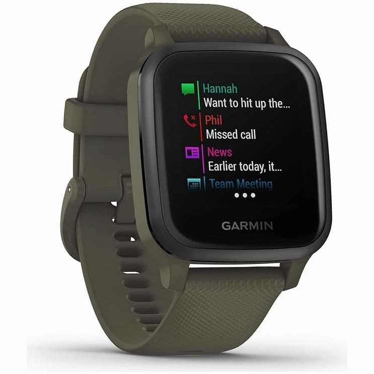 Garmin Venu Sq Music- Smartwatch Green