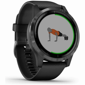 Garmin Vivo active 4 GPS Smart Watch - Black / Gunmetal nintendo switch oled, nintendo switch deals, joy-con accessories