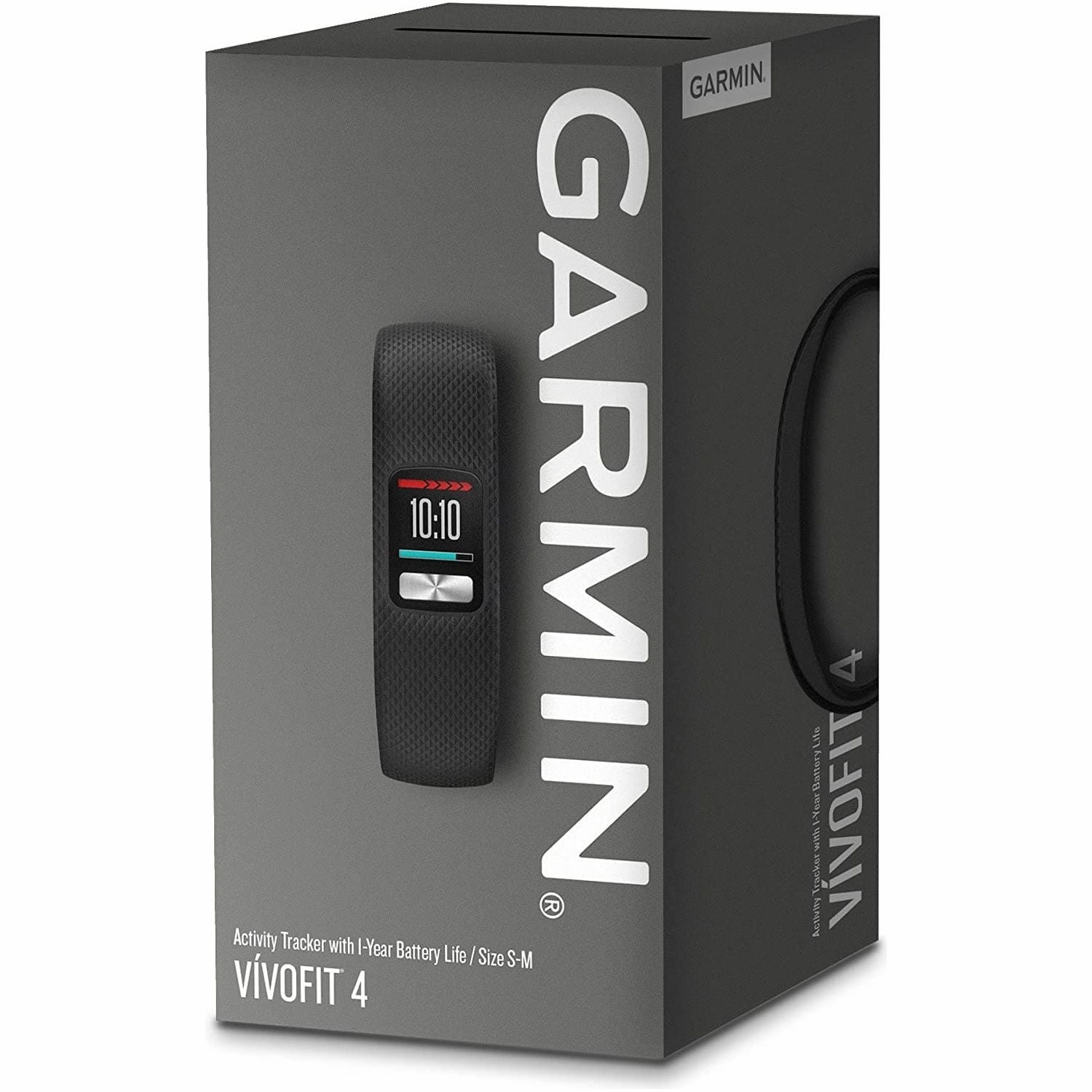 Garmin Vivofit 4 Activity Tracker  Black, Small/Medium