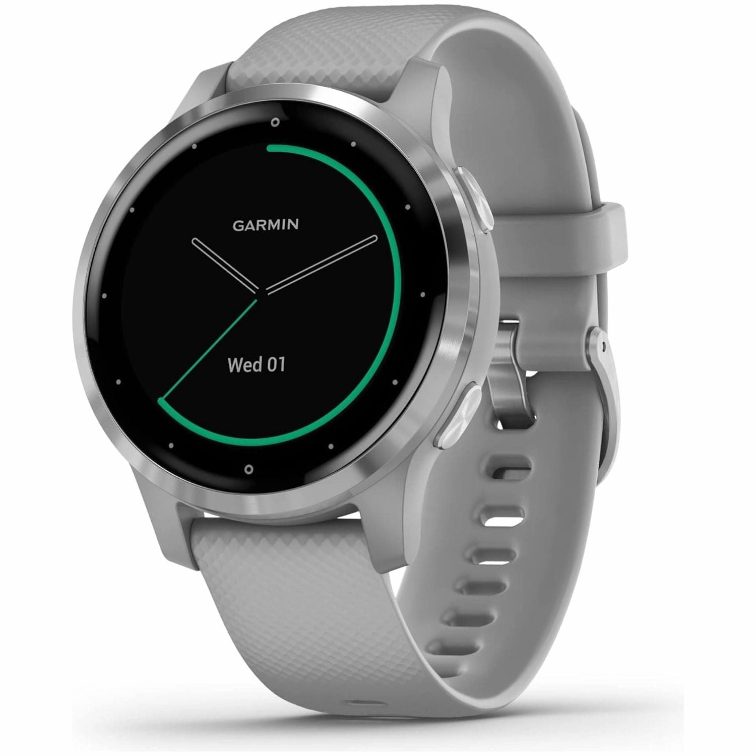 Garmin Vvoactive 4S, Smaller-Sized GPS Smartwatch, Features Music, Body Energy Monitoring, Animated Workouts, Pulse Ox Sensors and More, Powder Gray/Silver cheap drone for kids, professional drones for sale, mini camera drone