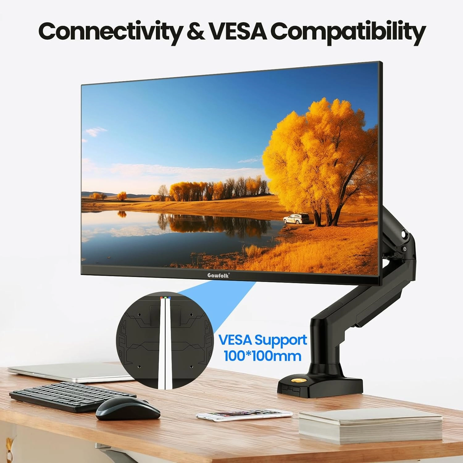 Gawfolk GF320A 32" FHD 75Hz LED Curved Gaming Monitor