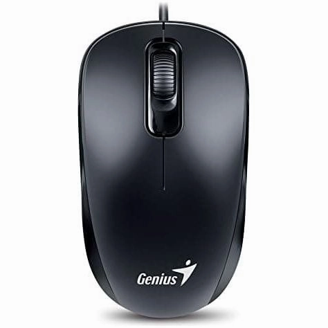 Genius DX-110 - Optical Mouse 1000 dpi, Wired - USB - Black