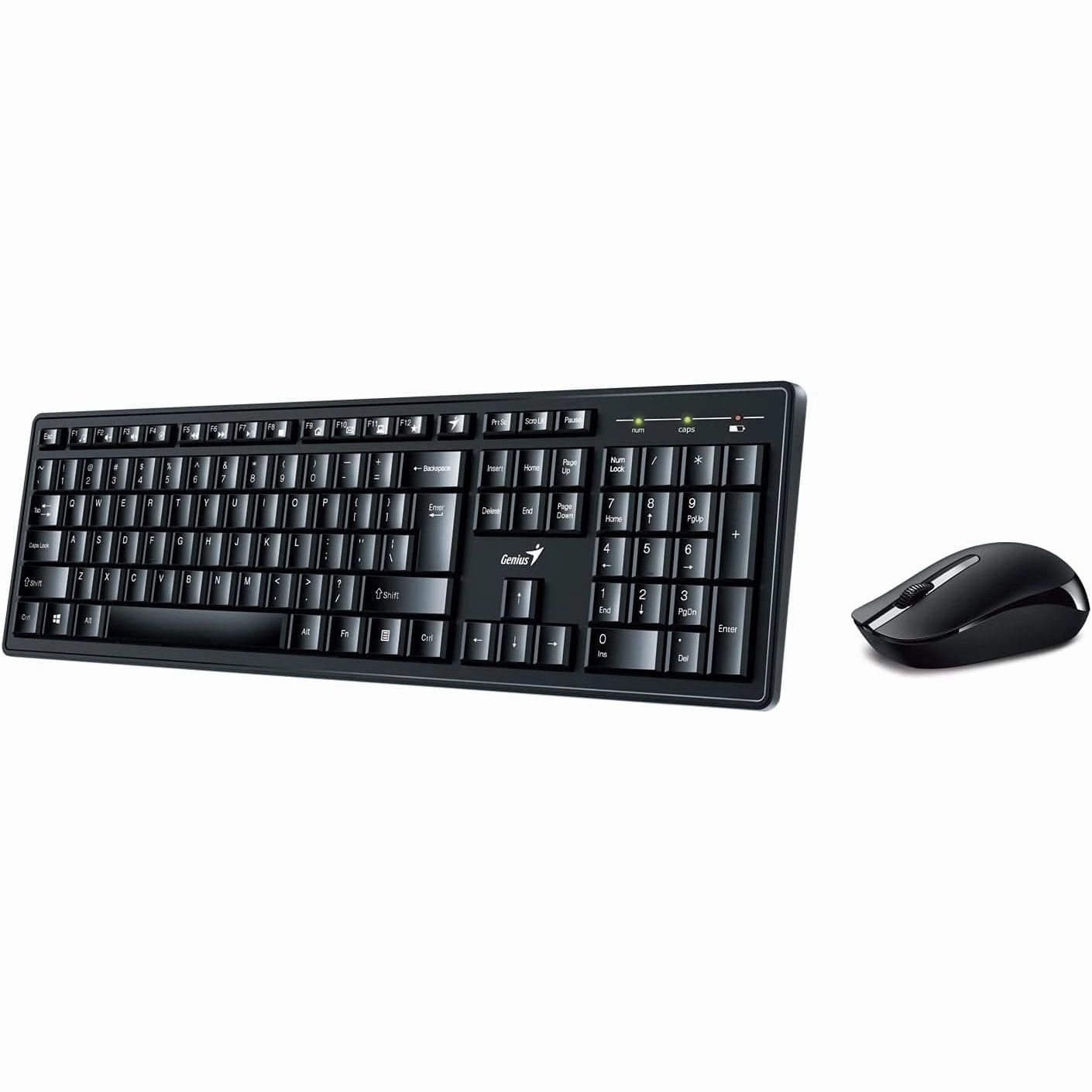 Genius Smart KM-8200 Wireless Keyboard and Mouse Combo - Black