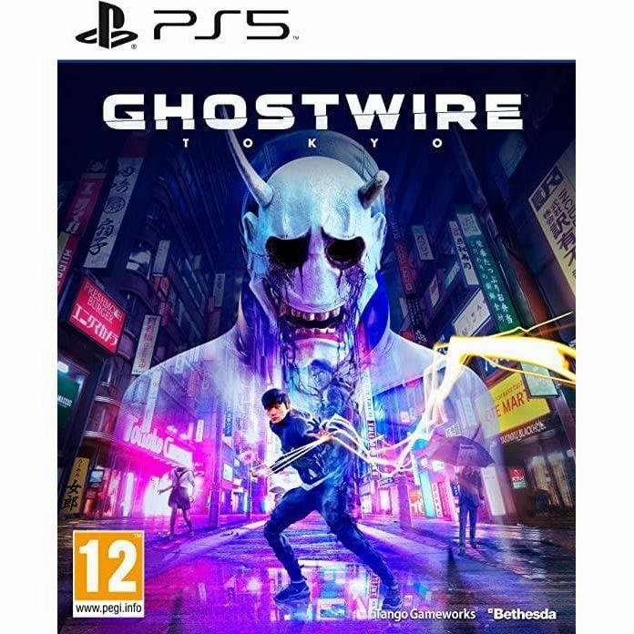 Ghostwire: Tokyo For Ps4  (No DLC) retro gaming consoles,gaming console deals,console games,new game consoles