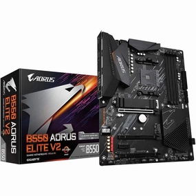 Gigabyte B550 Aorus Elite V2 ATX AM4 Motherboard desktop computers, gaming desktop pc, all in one desktop deals