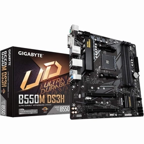 Gigabyte B550M DS3H Motherboard High-Performance AM4 Platform for AMD Ryzen desktop computers, gaming desktop pc, all in one desktop deals