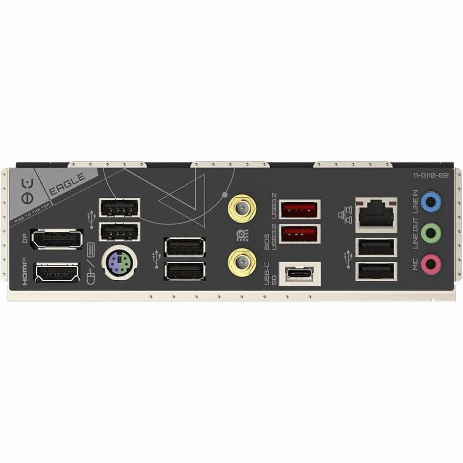 Gigabyte B650 EAGLE AX Motherboard for AMD Ryzen 7000, 12 2 2 VRM, DDR5 7600MHz OC, PCIe 5.0/4.0 M.2, Wi-Fi 6E, GbE LAN, USB 3.2 Gen2