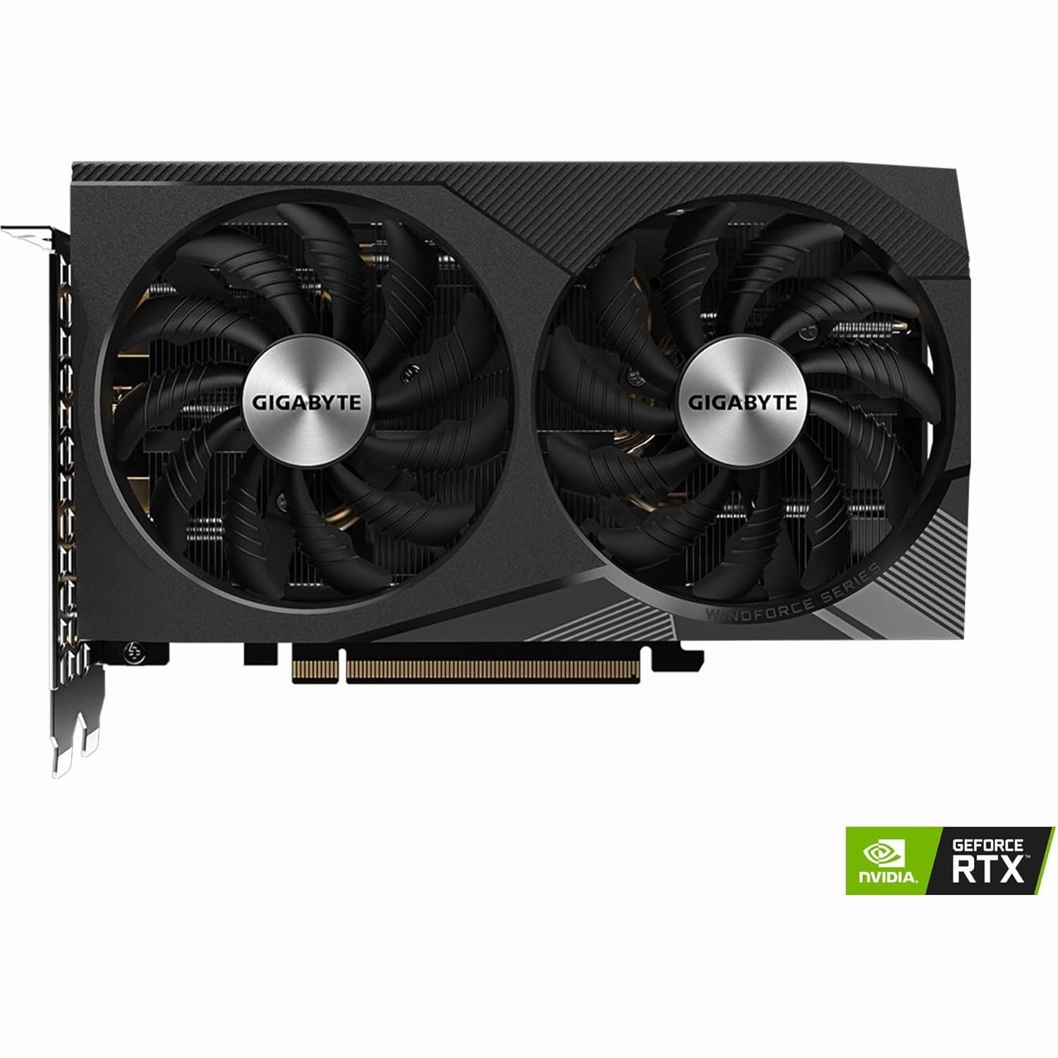 GIGABYTE GeForce RTX 3060 WINDFORCE OC 12G (Rev. 2.0) Graphics Card C 12GB GDDR6, 2X WINDFORCE Fans, 192-bit, GV-N3060WF2OC-12GD
