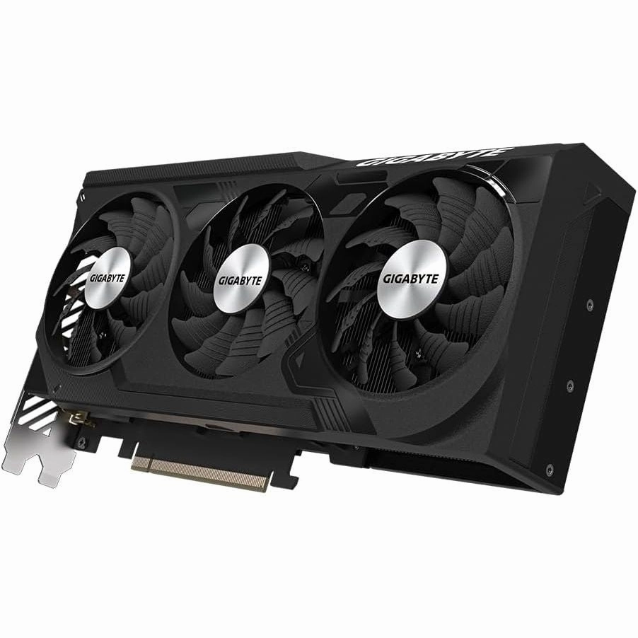 Gigabyte GeForce RTX 4070 WINDFORCE OC V2 12G Graphics Card C 12GB GDDR6, 192-bit, PCI-E 4.0, 2490MHz Core Clock, 3 x DisplayPort 1.4a, 1 x HDMI 2.1a, NVIDIA DLSS 3, GV-N4070WF3OCV2-12GD