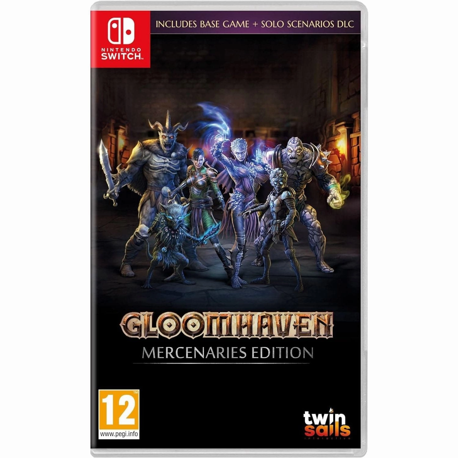 Gloomhaven: Mercenaries Edition - Nintendo Switch smartwatch accessories, apple watch bands, charging dock for smartwatch