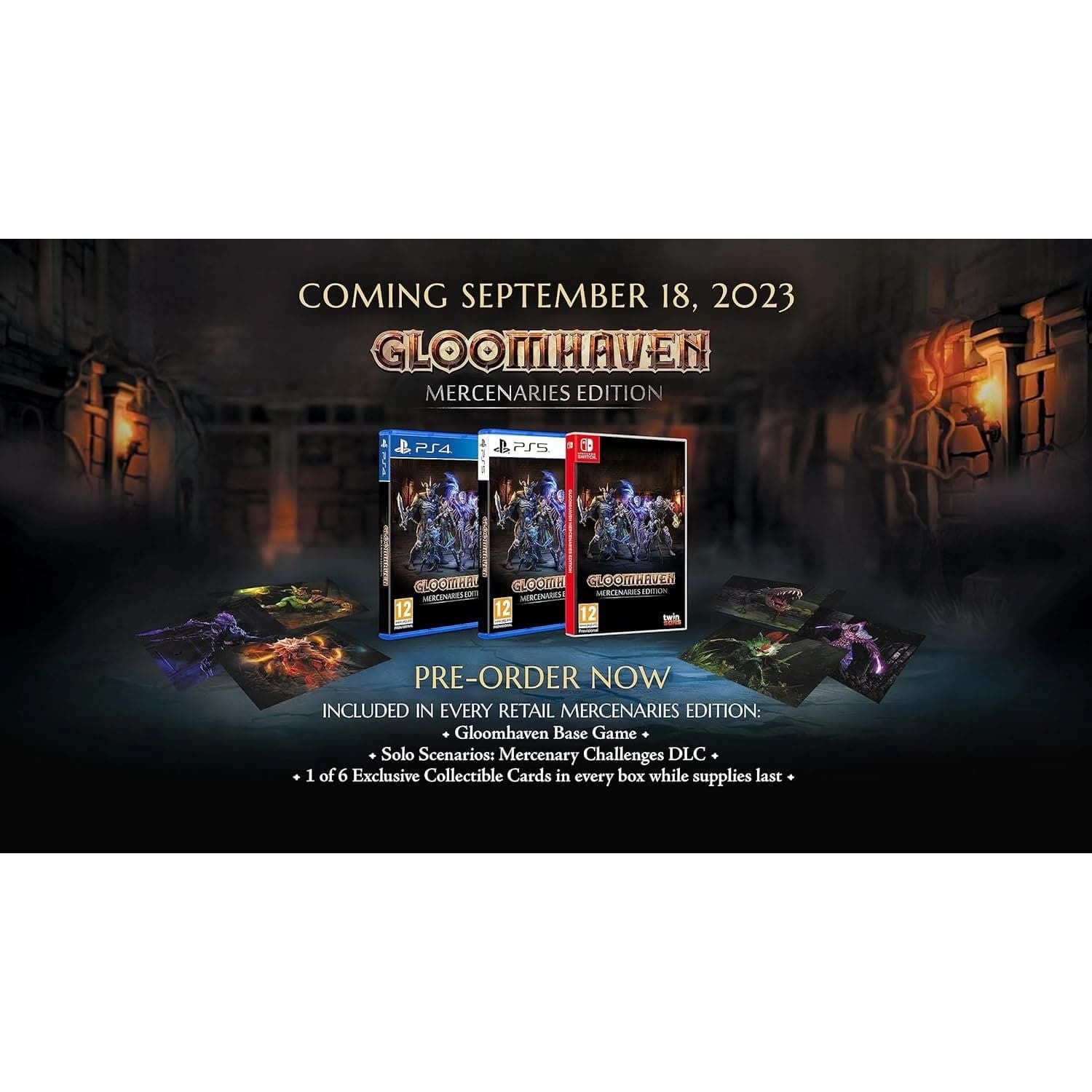 Gloomhaven: Mercenaries Edition - Nintendo Switch
