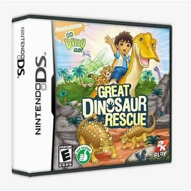 Go Diego Go! Great Dinosaur Rescue - Nintendo DS Game
