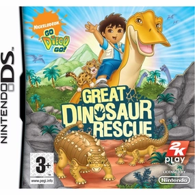 Go Diego Go! Great Dinosaur Rescue - Nintendo DS Game smartwatch accessories, apple watch bands, charging dock for smartwatch