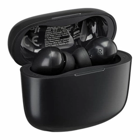 GOJI GDTWS22 Wireless Bluetooth Earbuds - Black wireless headphones, best over ear headphones, noise cancelling headphones