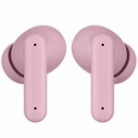 Goodmans True Wireless lED Metallic Earphones ENC Clearcalls with 4 Mics - Rose Gold bluetooth headphones, cheap wireless headphones, headphones with mic