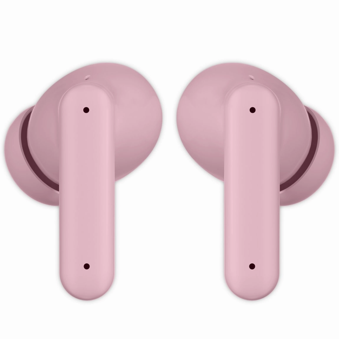 Goodmans True Wireless lED Metallic Earphones ENC Clearcalls with 4 Mics - Rose Gold earbuds and headphones, true wireless earbuds, noise cancelling earbuds