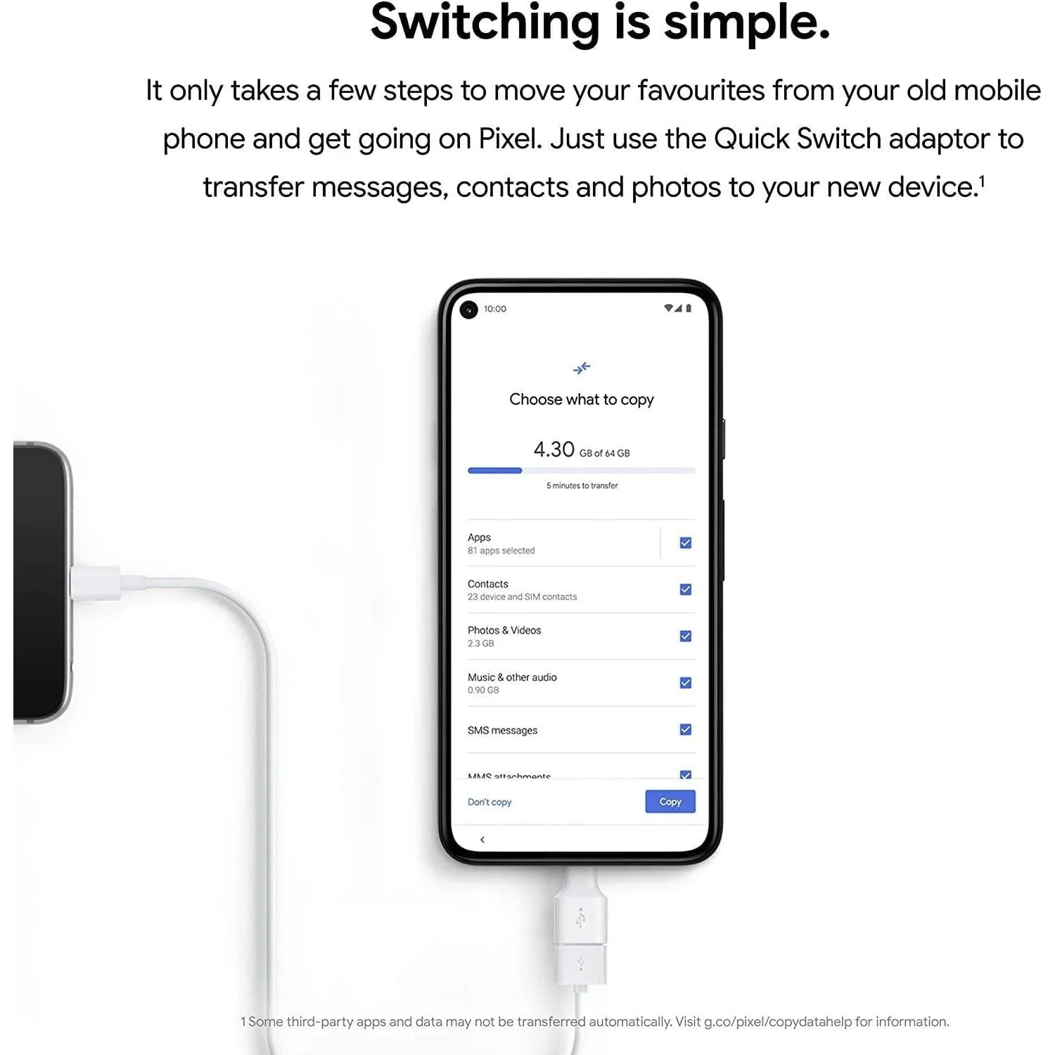 Google Pixel 5 128 GB, Black, Unlocked