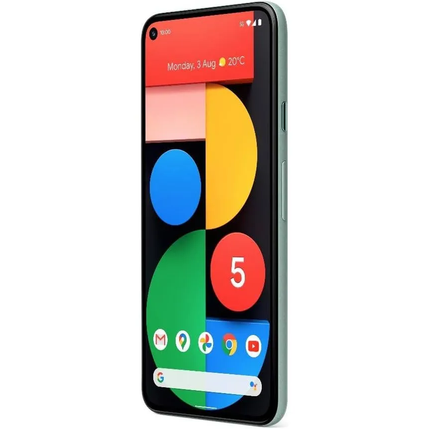 Google Pixel 5 128GB Sorta Sage SIM-Free Unlocked Mobile Phone