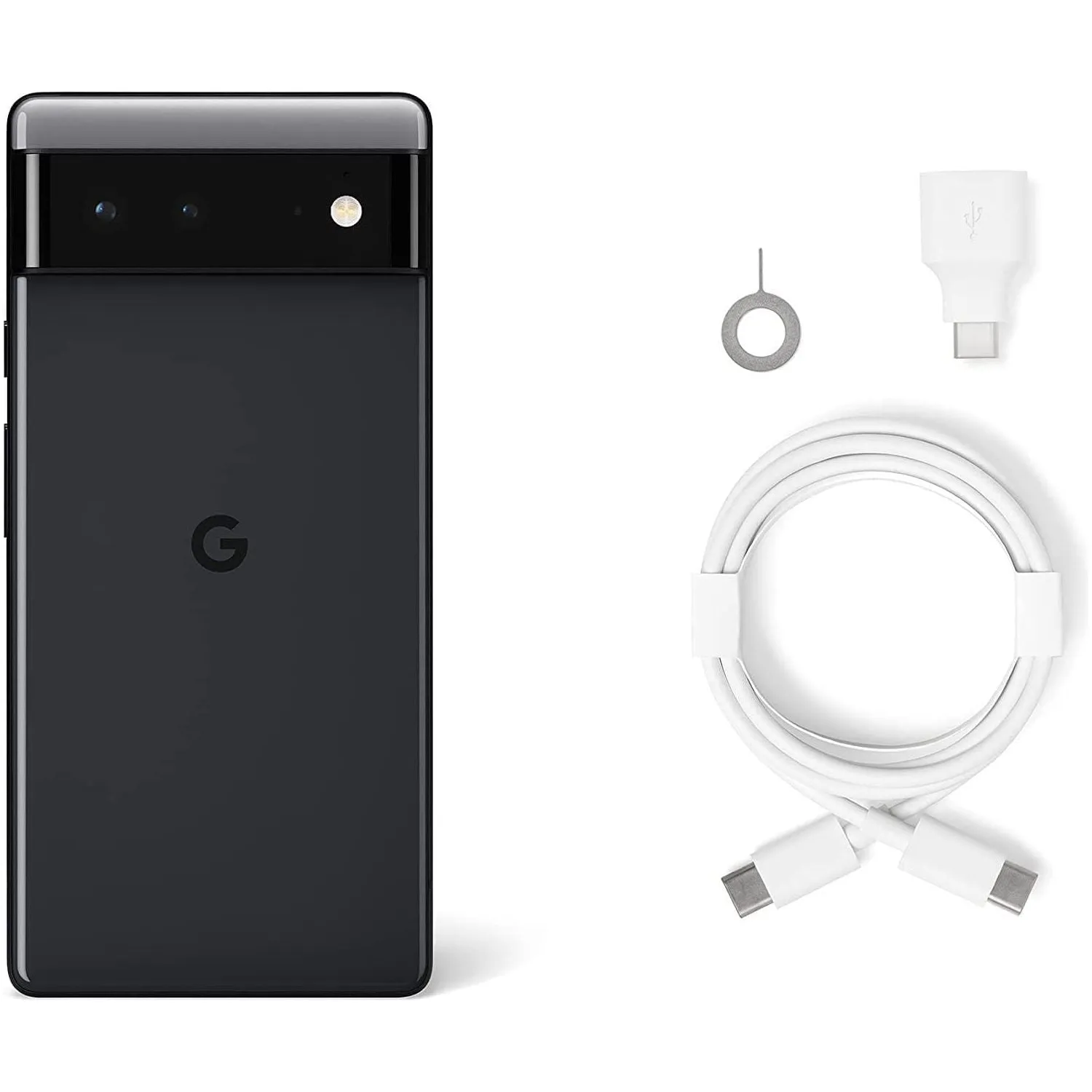 Google Pixel 6 128GB Stormy Black Sim-Free Unlocked Mobile Phone