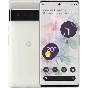 Google Pixel 6 Pro 5G 128GB Cloudy White Unlocked SIM-Free Smartphone 5g phones,touchscreen phones,refurbished phones,new mobile phones