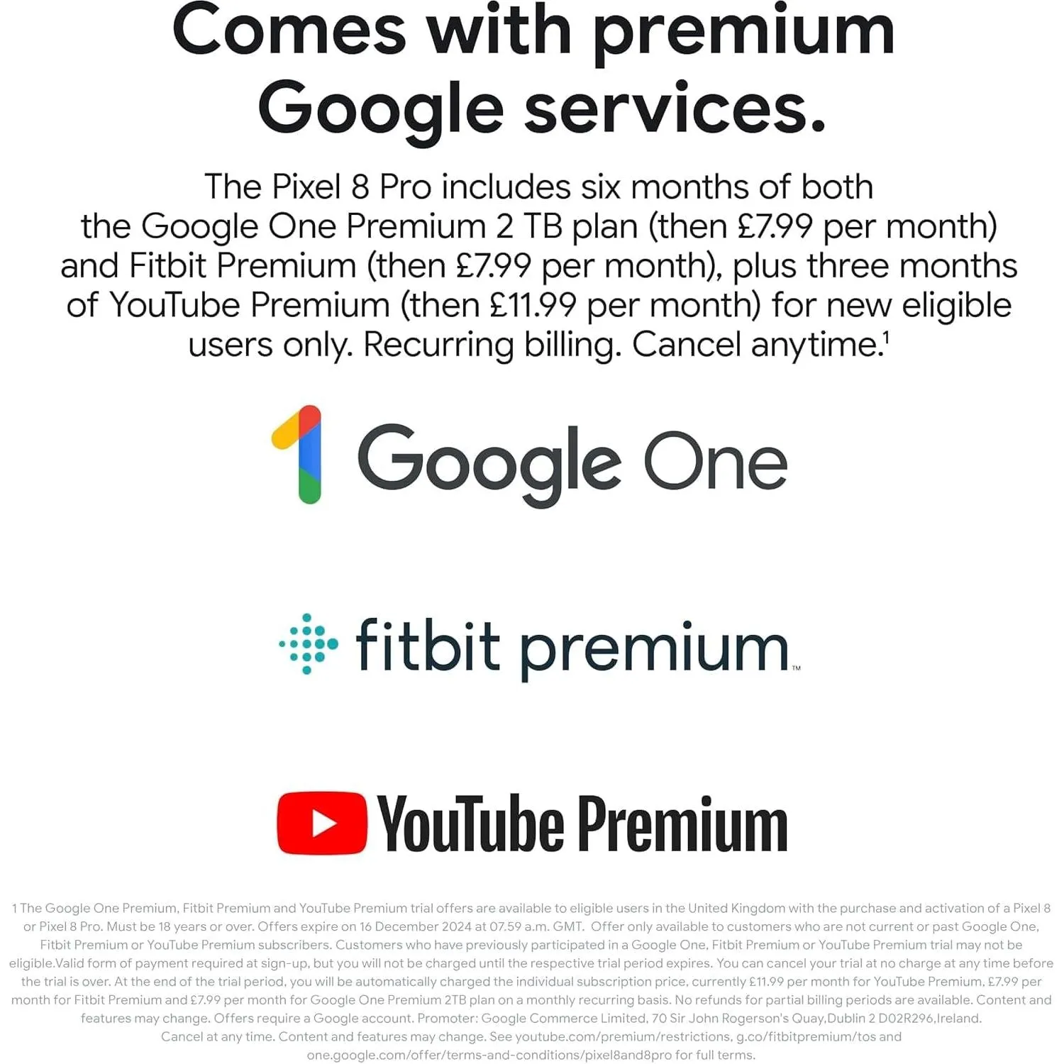 Google Pixel 8 Pro 5G 256GB Obsidian Sim-Free Unlocked Mobile Phone