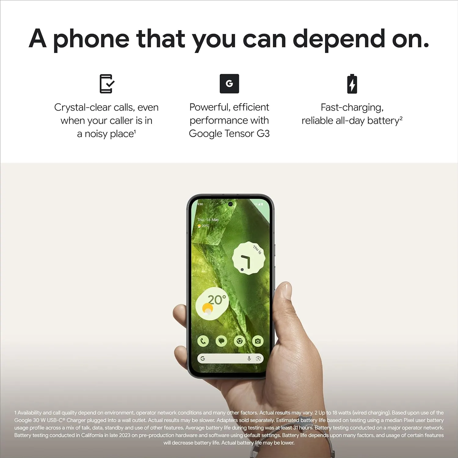 Google Pixel 8a 5G 128GB AI Mobile Phone - Obsidian