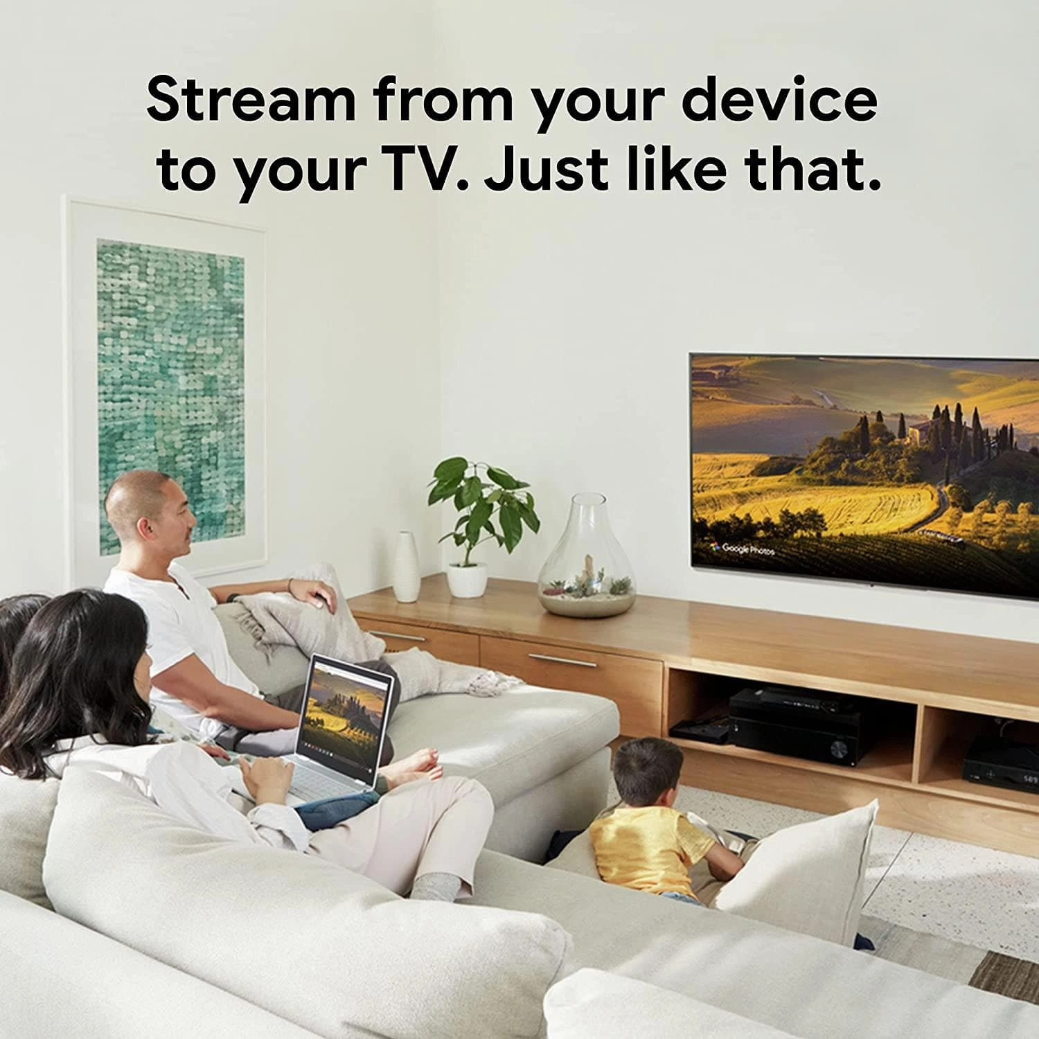 Google Chromecast - Charcoal ( Cast to your TV in HD)