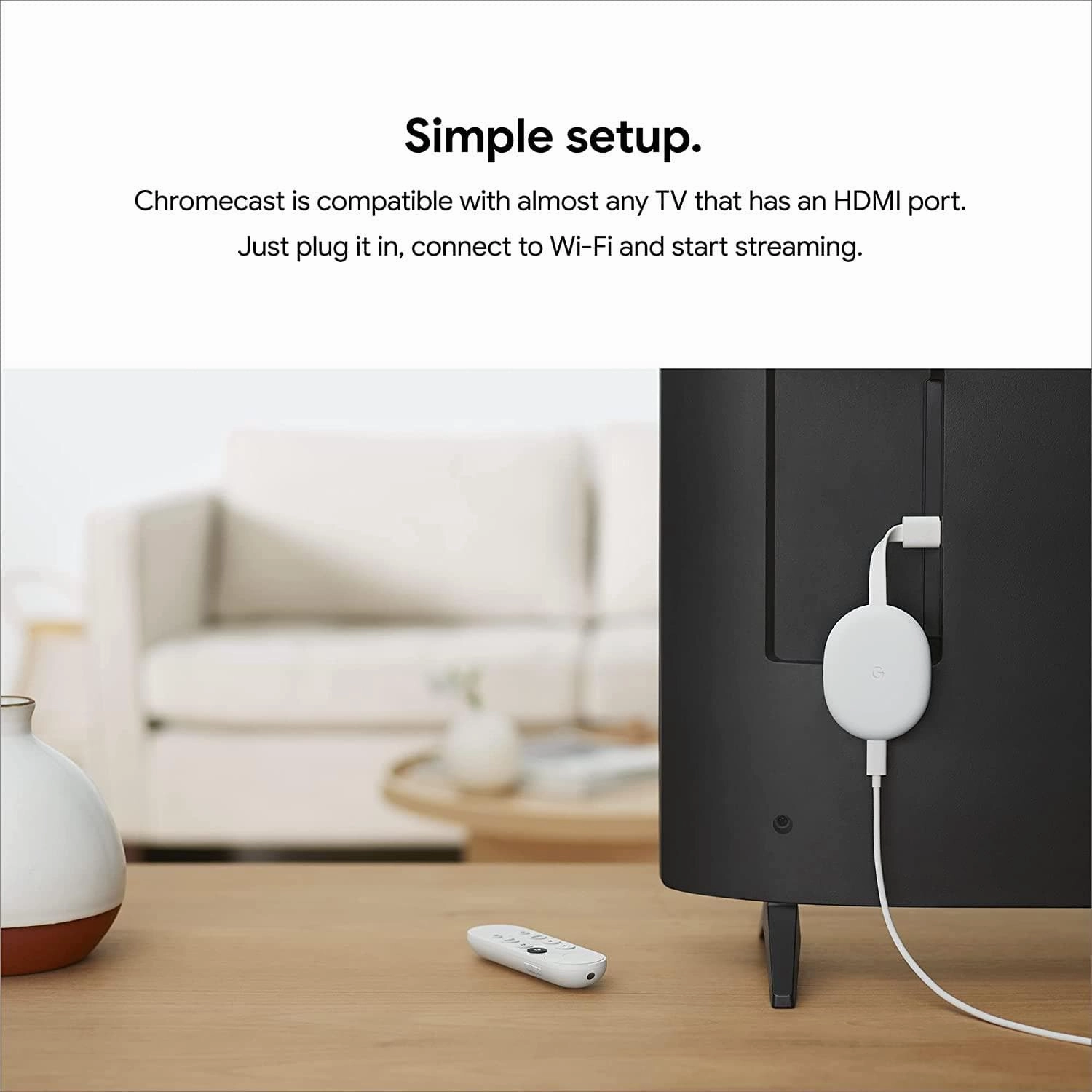 Google Chromecast with Google TV And Voice Remote