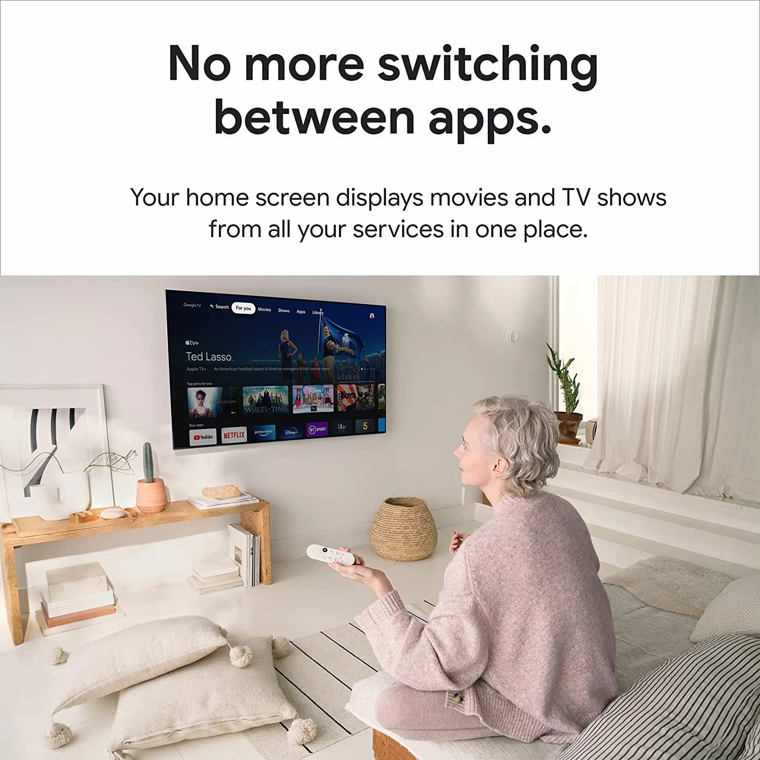 Google Chromecast With Google TV HD 2022 And Voice Remote