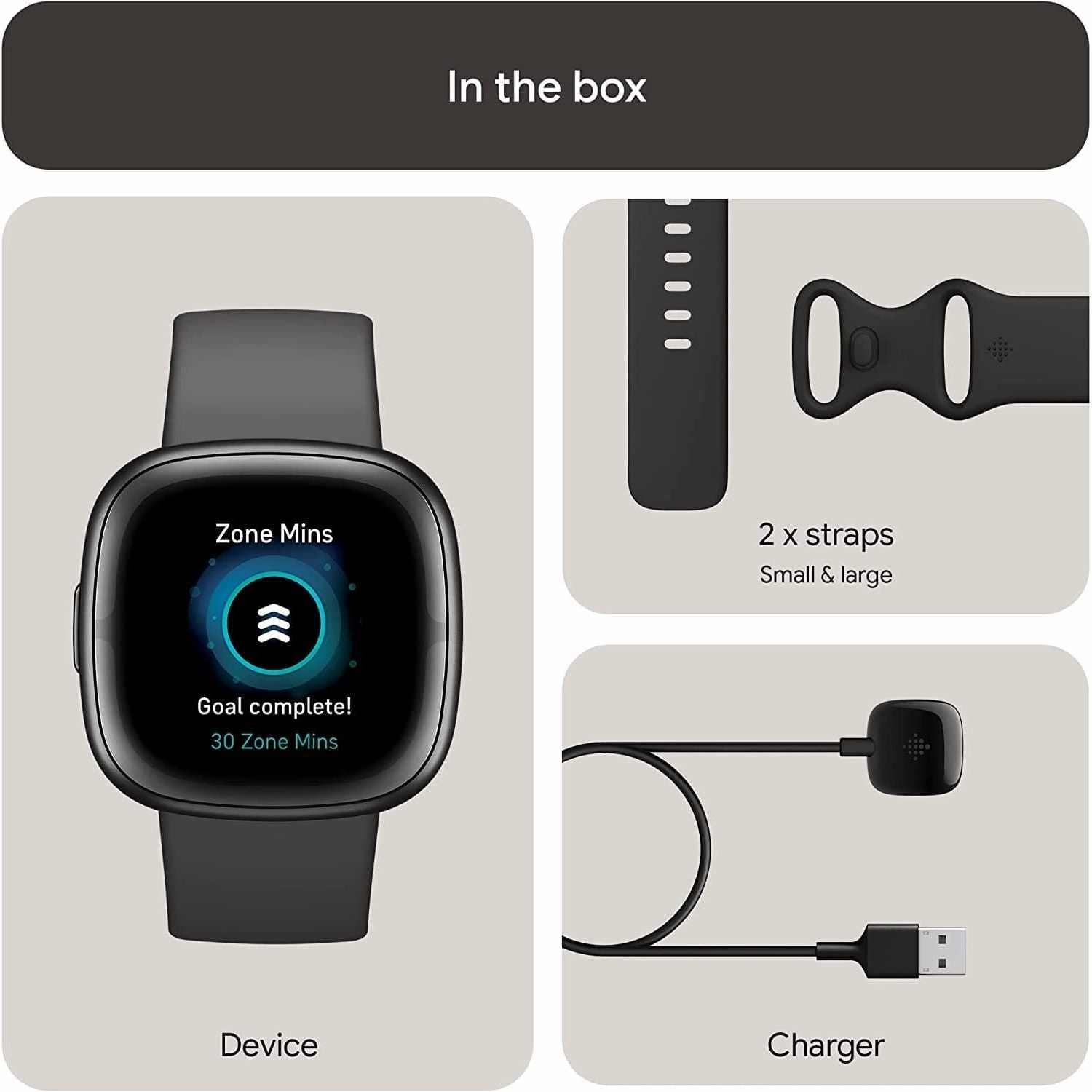 Google Fitbit Sense 2 Health and Fitness Smartwatch