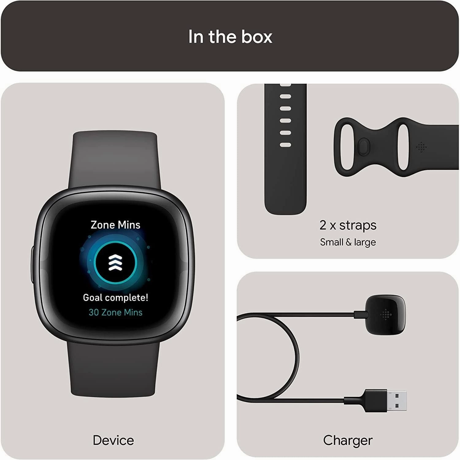 Google Fitbit Sense 2 Health and Fitness Smartwatch