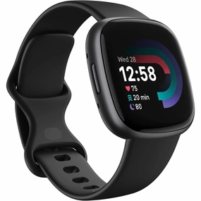 Google Fitbit Versa 4 Fitness Smartwatch with built-in GPS and up to 6 days battery life - compatible with iOS 15 or higher & Android OS 9.0 or higher nintendo switch oled, nintendo switch deals, joy-con accessories