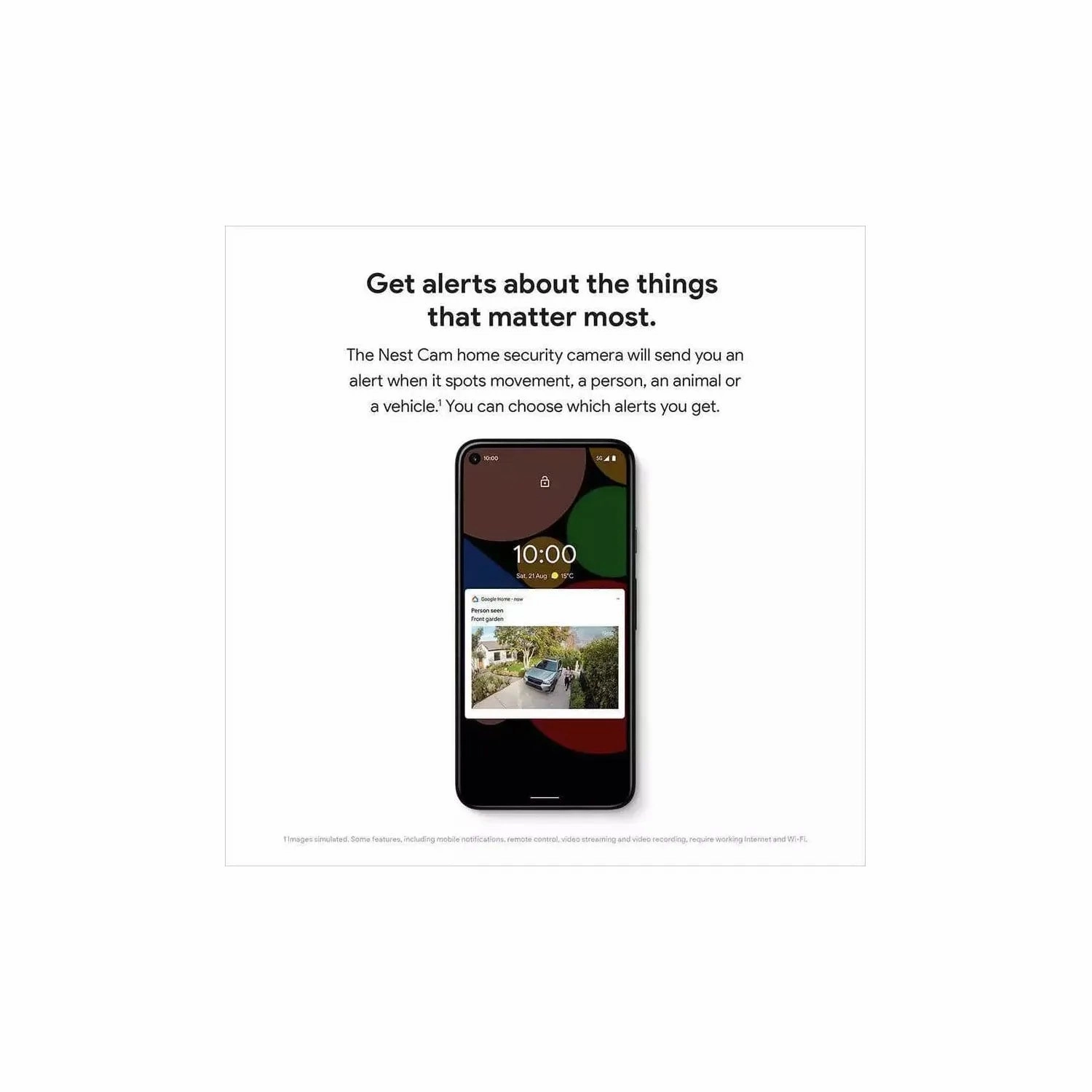 Google Nest Cam 2-Pack (Outdoor/Indoor, Battery) ?C Wireless Smart Home Security Camera, WiFi