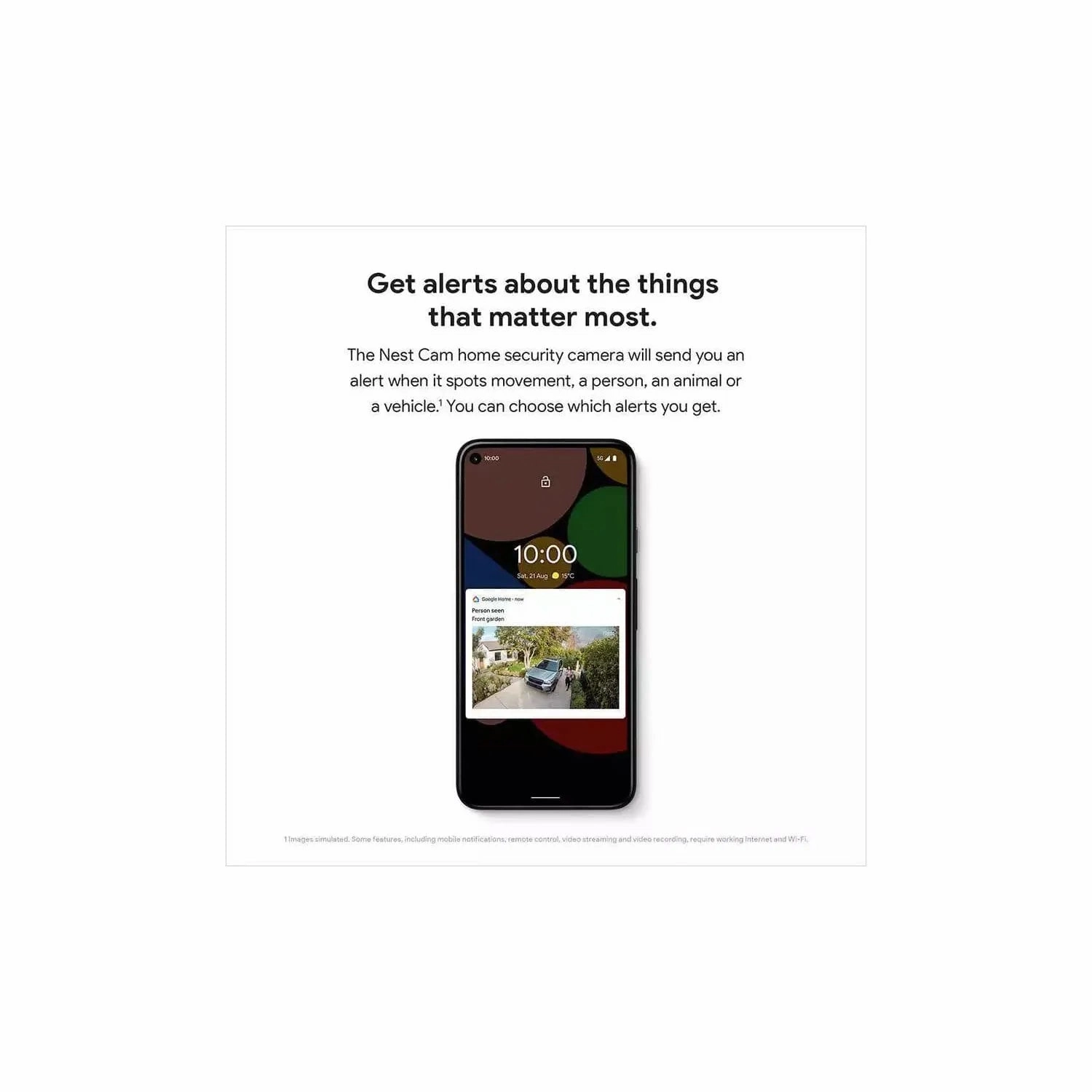 Google Nest Cam 2-Pack (Outdoor/Indoor, Battery) ?C Wireless Smart Home Security Camera, WiFi