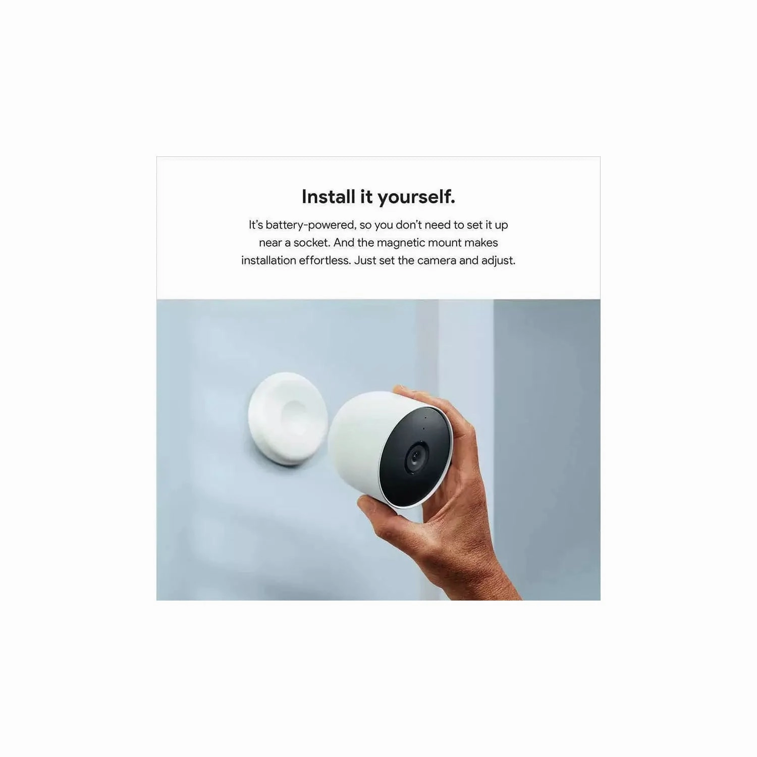 Google Nest Cam 2-Pack (Outdoor/Indoor, Battery) ?C Wireless Smart Home Security Camera, WiFi