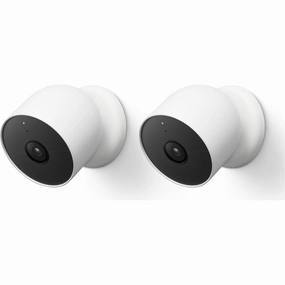 Google Nest Cam 2-Pack (Outdoor/Indoor, Battery)  Wireless Smart Home Security Camera, WiFi camera and photography, photography gear, professional camera kits