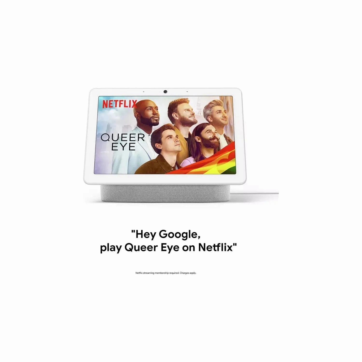 Google Nest Hub Max Smart Display - Chalk