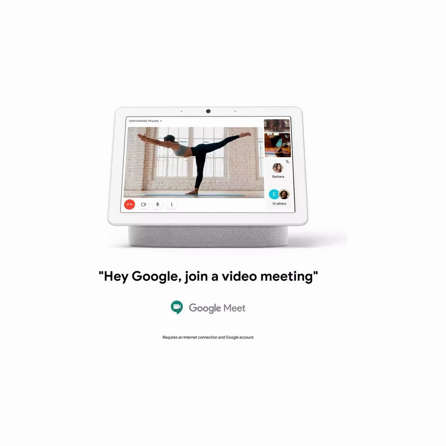 Google Nest Hub Max Smart Display - Chalk