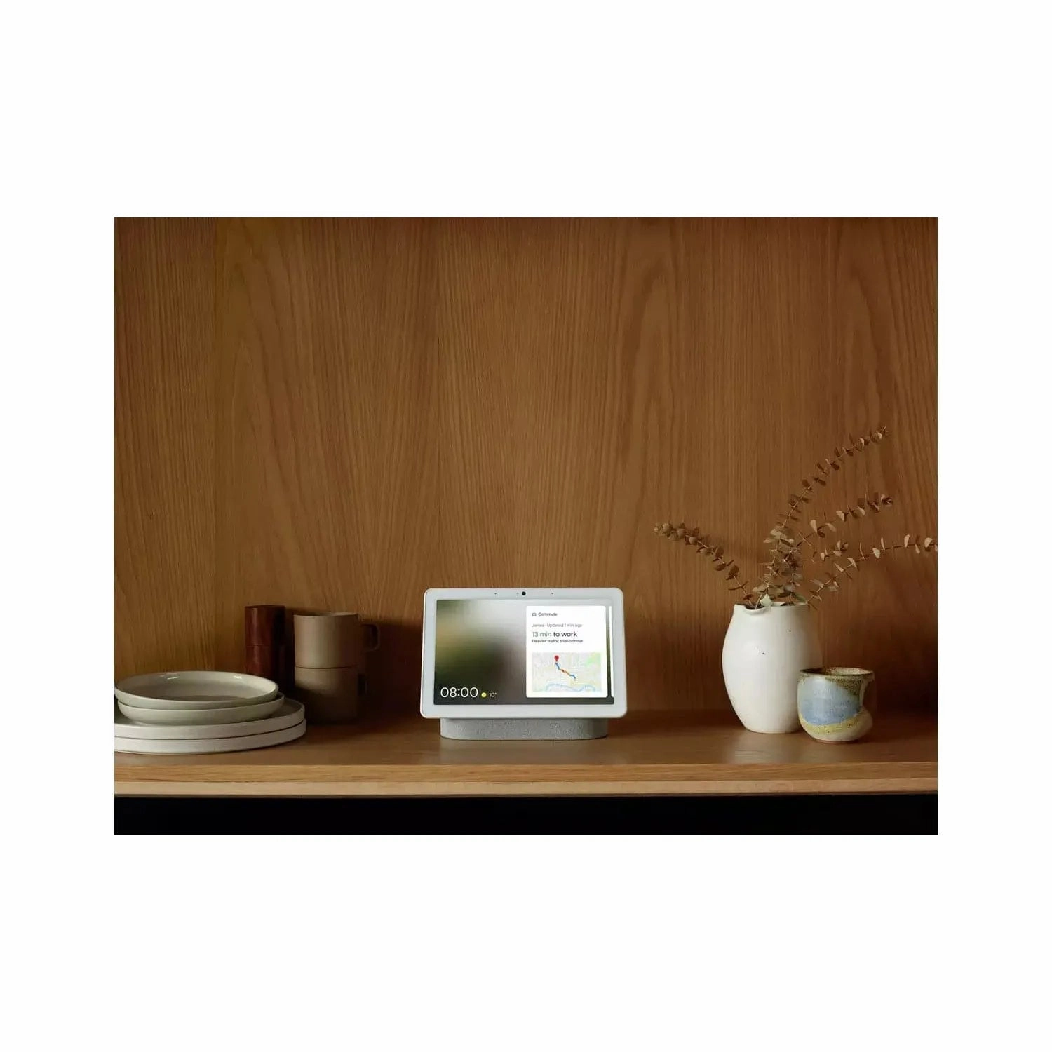 Google Nest Hub Max Smart Display - Chalk