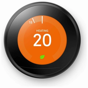 Google Nest Learning Thermostat 3rd Generation - Smart Energy-Saving Thermostat, Black xbox console, buy xbox series x, xbox accessories online