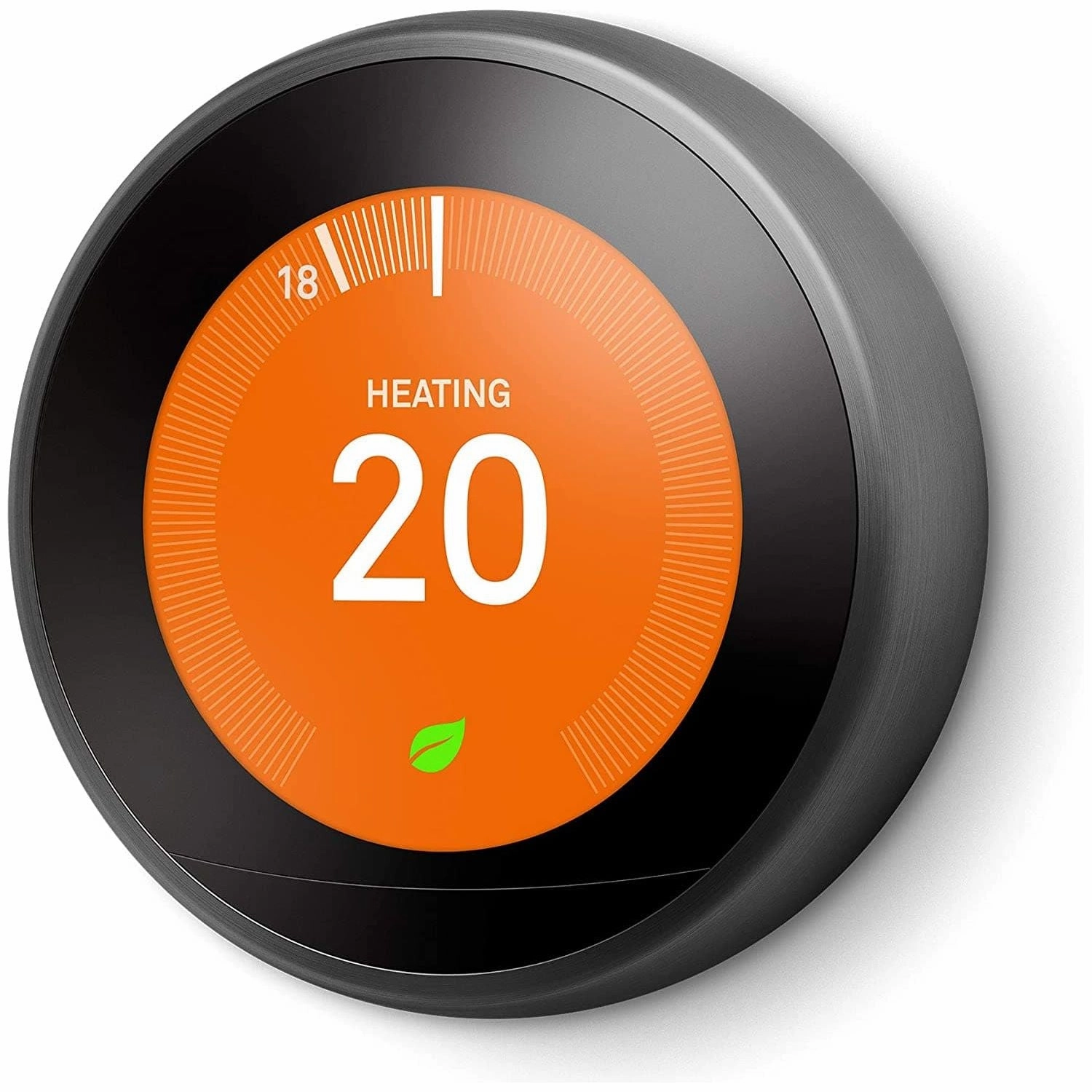 Google Nest Learning Thermostat 3rd Generation - Smart Energy-Saving Thermostat, Black