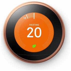 Google Nest Learning Thermostat 3rd Generation - Smart Energy-Saving Thermostat, Copper xbox console, buy xbox series x, xbox accessories online